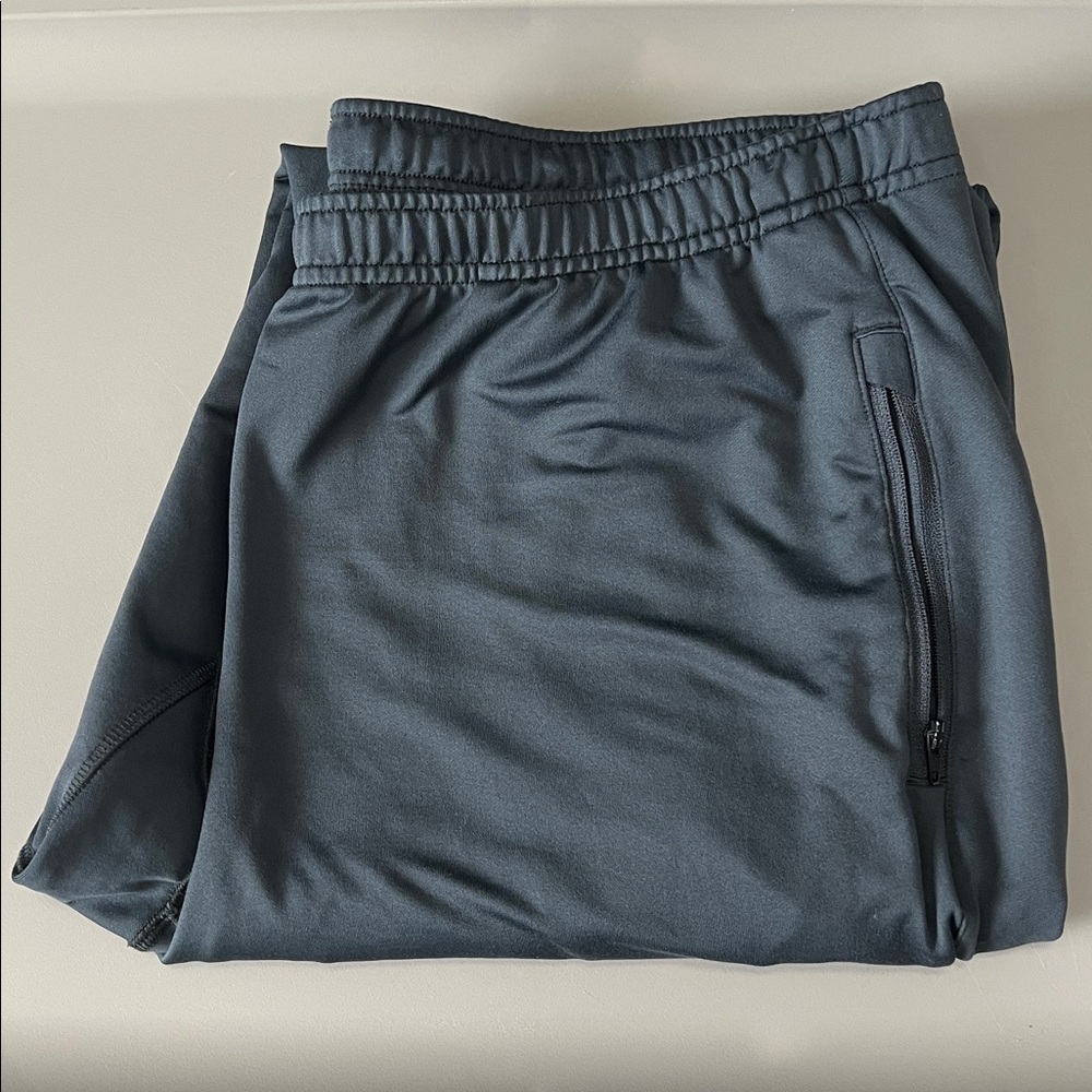Brooks Tapered Leg Athletic Pants Gray Size XL